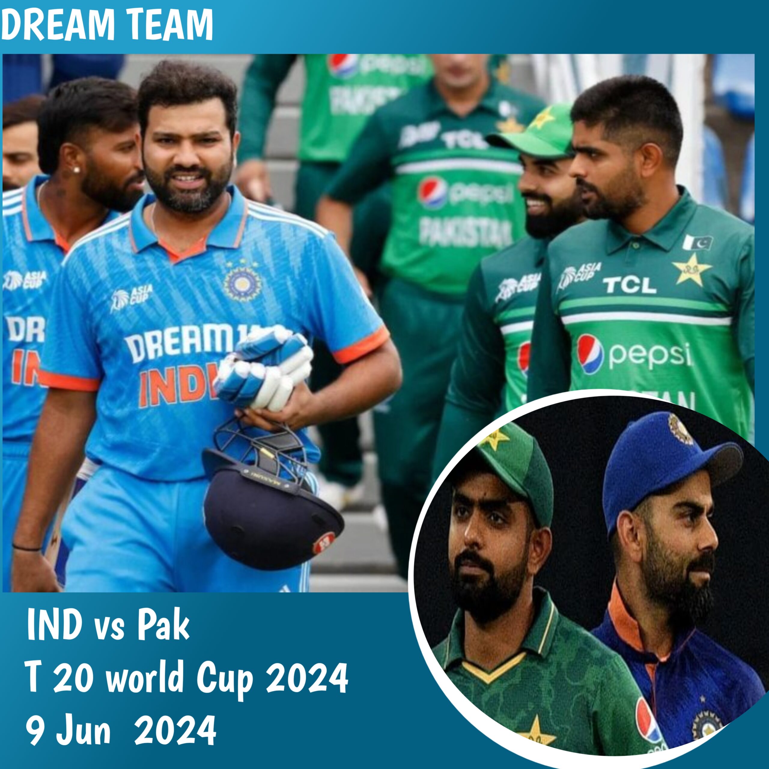 ind vs PAK 19th match of T20 World Cup 2024