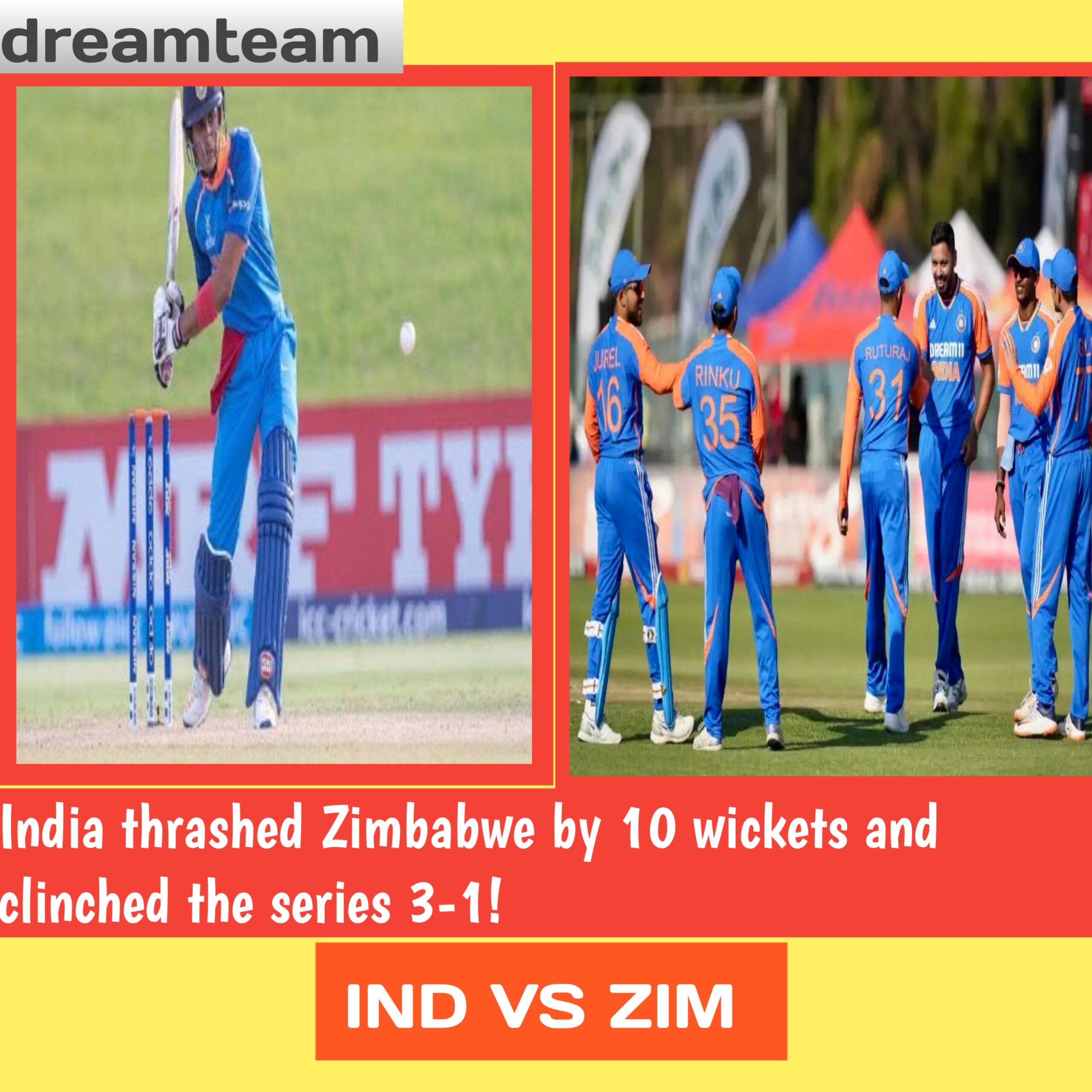 IND VS Zimbabwe T20I