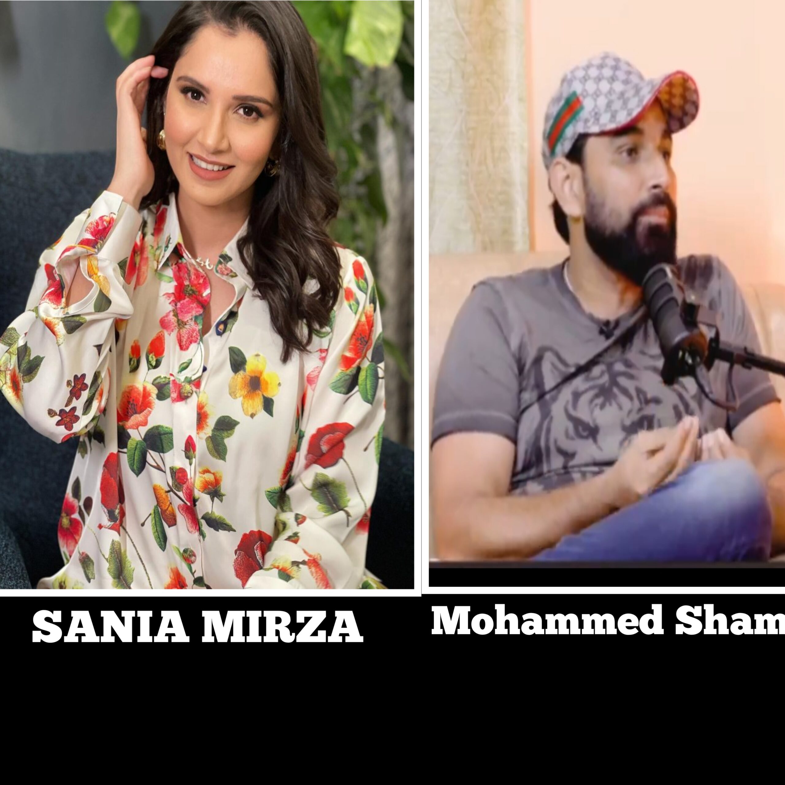  Sania Mirza andMohammed Shami and 