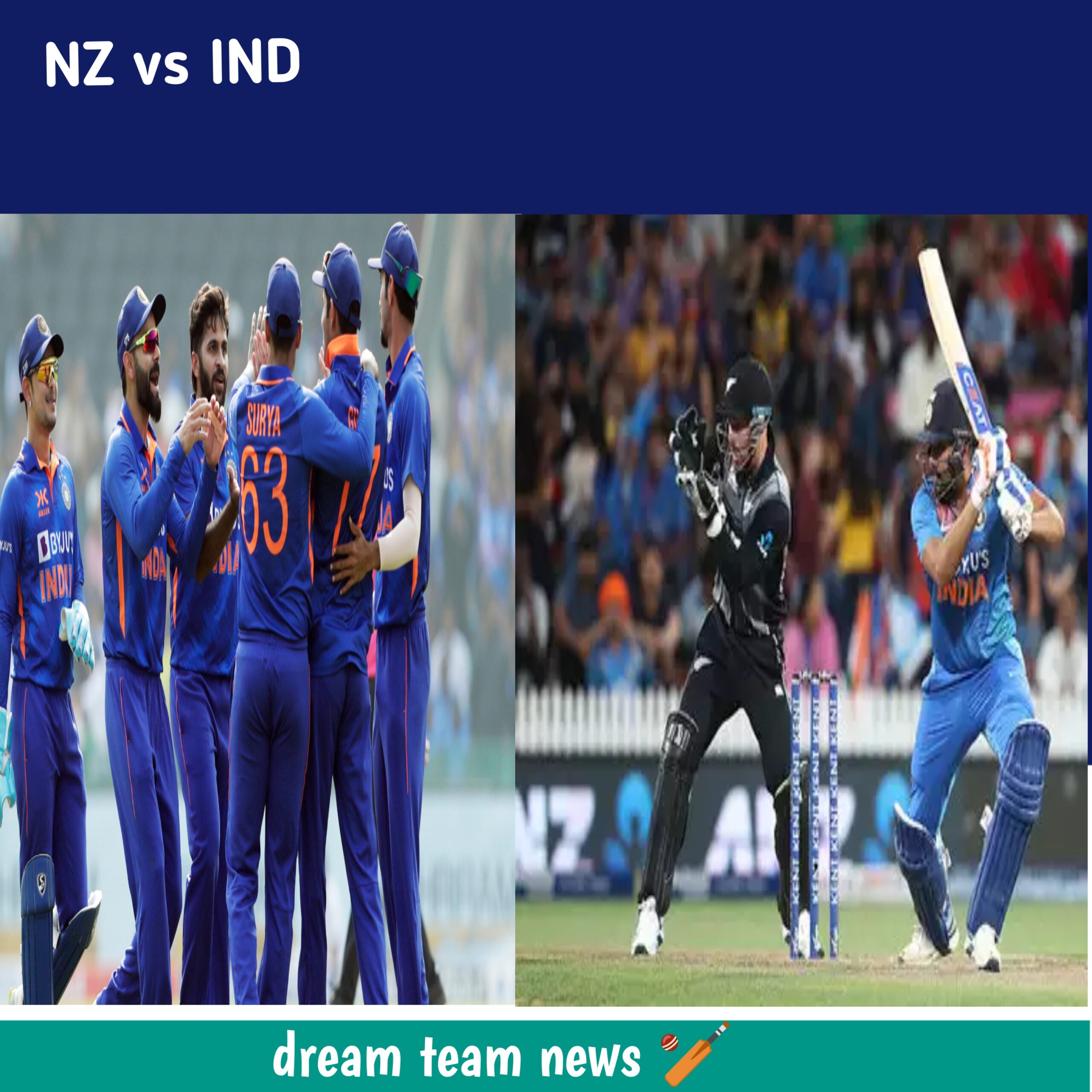 IND VS NZ Image credit social media